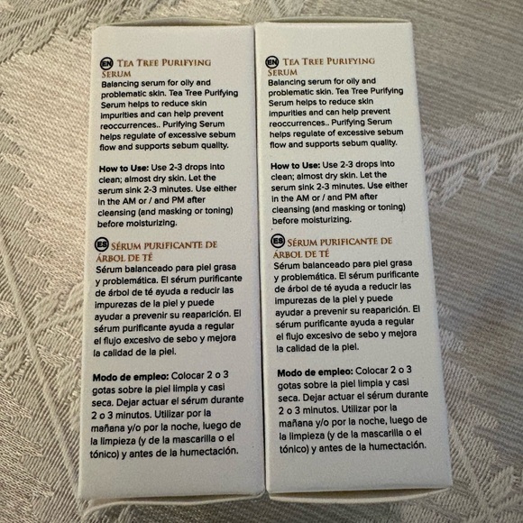 Set of 2 Nexxt Purifying Tea Tree Serum NWT - Picture 2 of 2